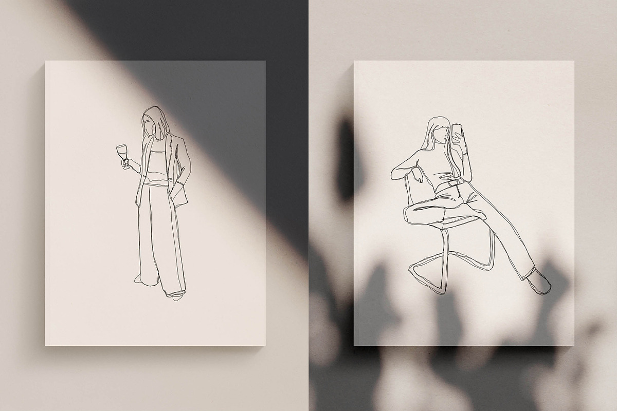 At Home: Line Drawings, a Technology Illustration by Whimsy Works (Photo 6 of 8)