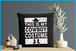 Cowboy Costume T-shirt Svg