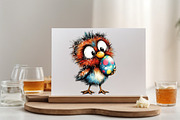 Spring Cute Baby Birds Sublimation C, an Illustration by SVGArt (Thumbnail 4 of 9)
