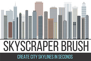 Skyscraper Vector Brush