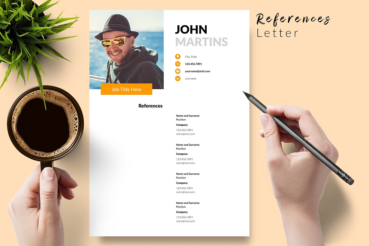 Modern Resume Design / CV - John, a Resume Template by Templates Design Co. (Photo 6 of 17)