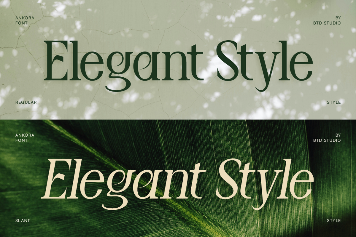 Ankora, a Serif Font by Burntilldead (Photo 6 of 13)