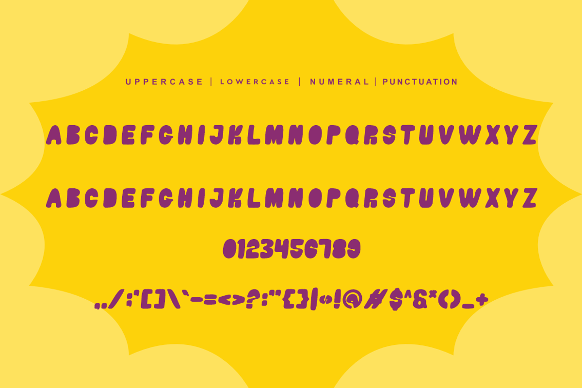 Renokeh - Bubble Font, a Sans Serif Font by QR Design Studio (Photo 5 of 8)