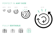 Business value icons, an Outline Icon by Vineta Rendon (Thumbnail 7 of 7)