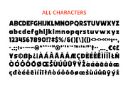 CS Adyson – Bold Font, a Sans Serif Font by Craft Supply Co. (Thumbnail 8 of 8)