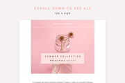 Pink E-newsletter Pack, an Email Template by Swiss_cube (Thumbnail 3 of 11)