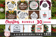 Christmas Quotes Bundle SVG PNG EPS, an Illustration by TheBlackCatPrints (Thumbnail 3 of 5)