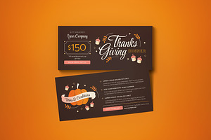 Simple Voucher Thanksgiving Dinner