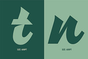 ATHLANTIK - Bold Script, a Script Font by Havinkpen (Thumbnail 6 of 8)