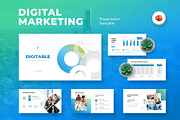 Digital Marketing PowerPoint, a Presentation Template by Premast (Thumbnail 1 of 3)