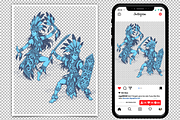 Dayak People Illustration, a Person Illustration by regalDRAW (Thumbnail 1 of 3)
