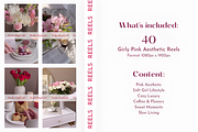 Pink Soft Girl Reels Pack, a Marketing Template by Ink Gallery (Thumbnail 2 of 5)