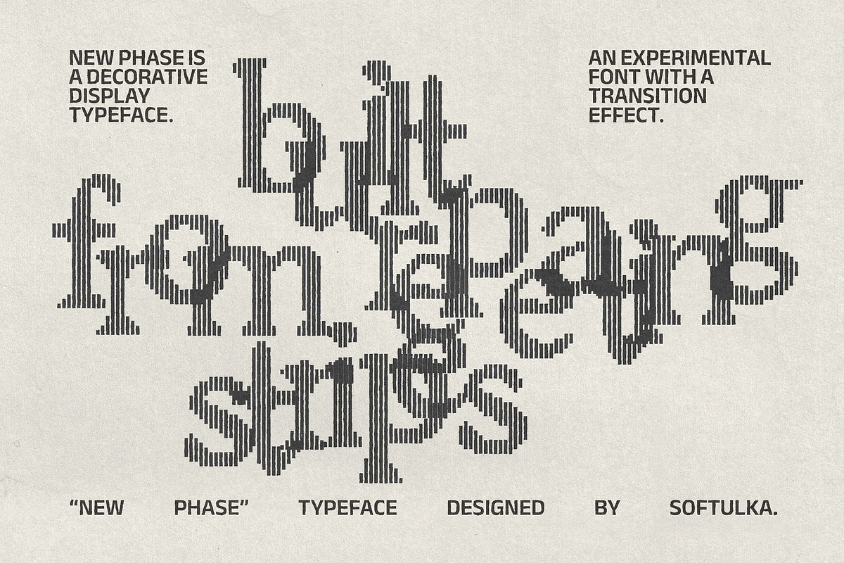 New Phase Typeface, a Serif Font by softulka (Photo 4 of 7)