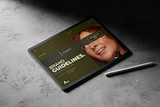 AURA / Brand Guideline Template, a Brochure Template by Slide-Agency (Thumbnail 2 of 11)