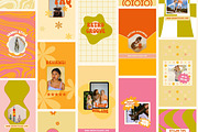 Retro Instagram Reel Cover Template, a Social Media Template by Hell Yeah Designs (Thumbnail 5 of 5)