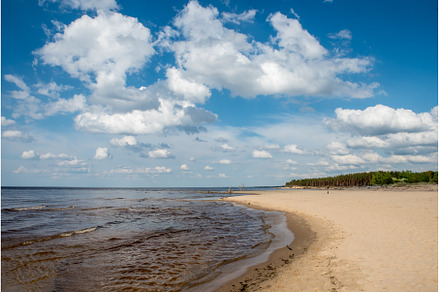 Carnikava, Latvia, Coastal scene at, a Nature Photo by COLORFUL