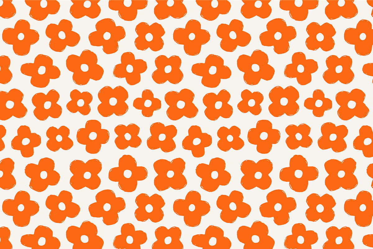 Cute, abstract seamless patterns, a Pattern Graphic by Good Studio (Photo 2 of 12)