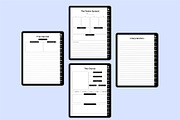 Digital 2026 Tarot Journal For KDP, a Stationery Template by Shumaya (Thumbnail 4 of 4)