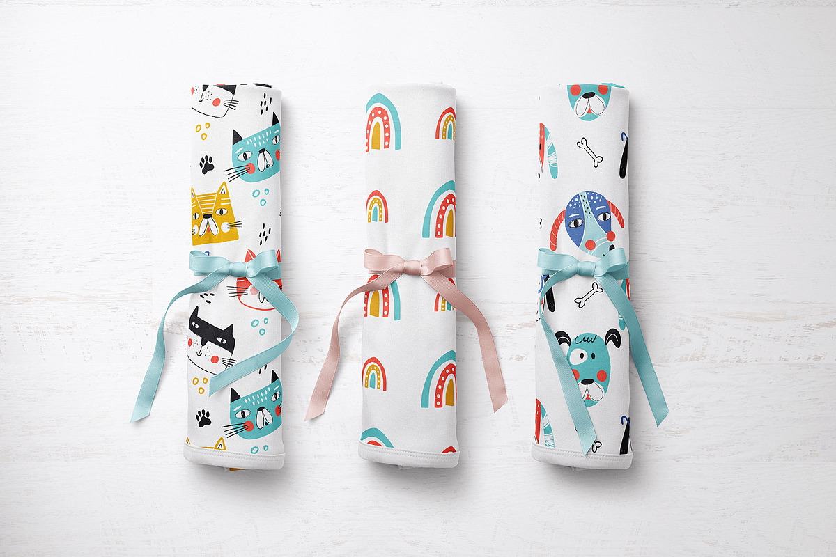 Pattern Bundle for Kids | 162, a Pattern Graphic by Oksana Stepova (Photo 15 of 37)