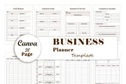 Business Planners Bundle CANVA, a Stationery Template by DesignByStore (Thumbnail 1 of 5)