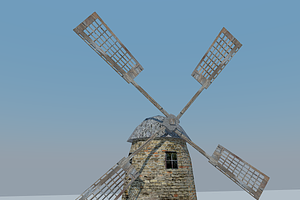 Low Poly Mill