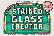 Stained Glass Creator, a Layer Style Add-On by The Artifex Forge (Thumbnail 1 of 18)