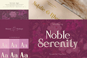 Old Money Aesthetic Font Bundle, a Serif Font by HipFonts (Thumbnail 6 of 10)
