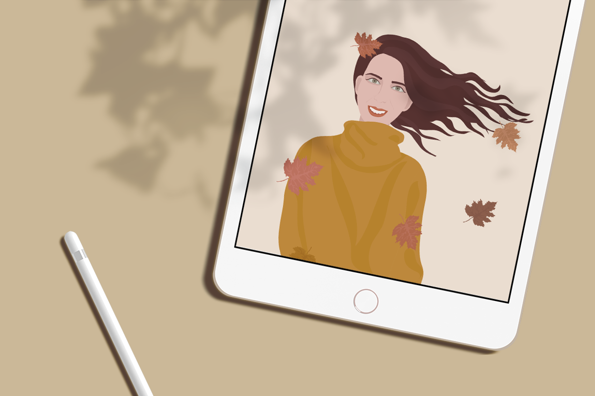 Charming Autumn Illustration Set, a Seasonal Illustration by Irena Art (Photo 4 of 10)