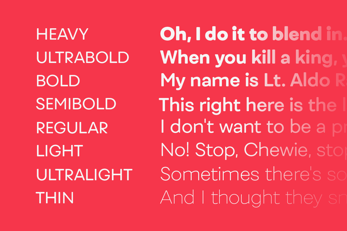 Fibra One, a Sans Serif Font by Los Andes Type (Photo 3 of 11)