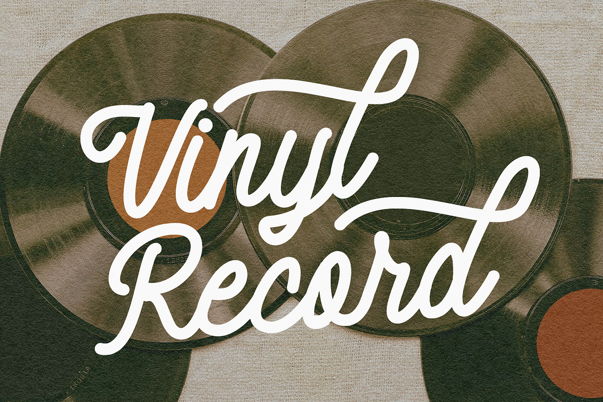 Thelande Script Vintage Free Sans, a Script Font by Maulana Creative (Photo 8 of 9)