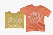 Bella Canvas 3001T Toddler Mockups, a Shirt Mockup by GraphicHero (Thumbnail 7 of 9)