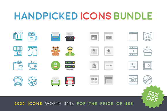 The Handpicked Icons Bundle preview 2