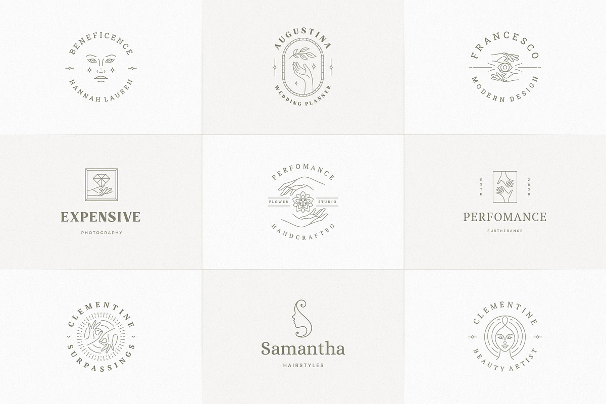 36 Elegant Logo Templates | Canva, a Branding & Logo Template by Vasya Kobelev (Photo 5 of 10)