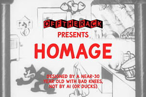 Homage | Hand Drawn Font