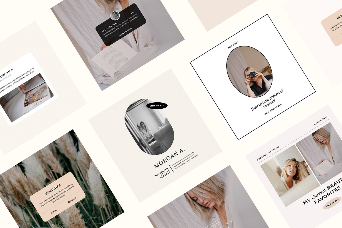 Social Media Templates - Key + PP, a Social Media Template by SheMadeStudio (Photo 5 of 7)