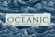 OCEANIC - Seamless Ocean Patterns, a Pattern Graphic by Pixel Perfect Patterns (Thumbnail 1 of 9)