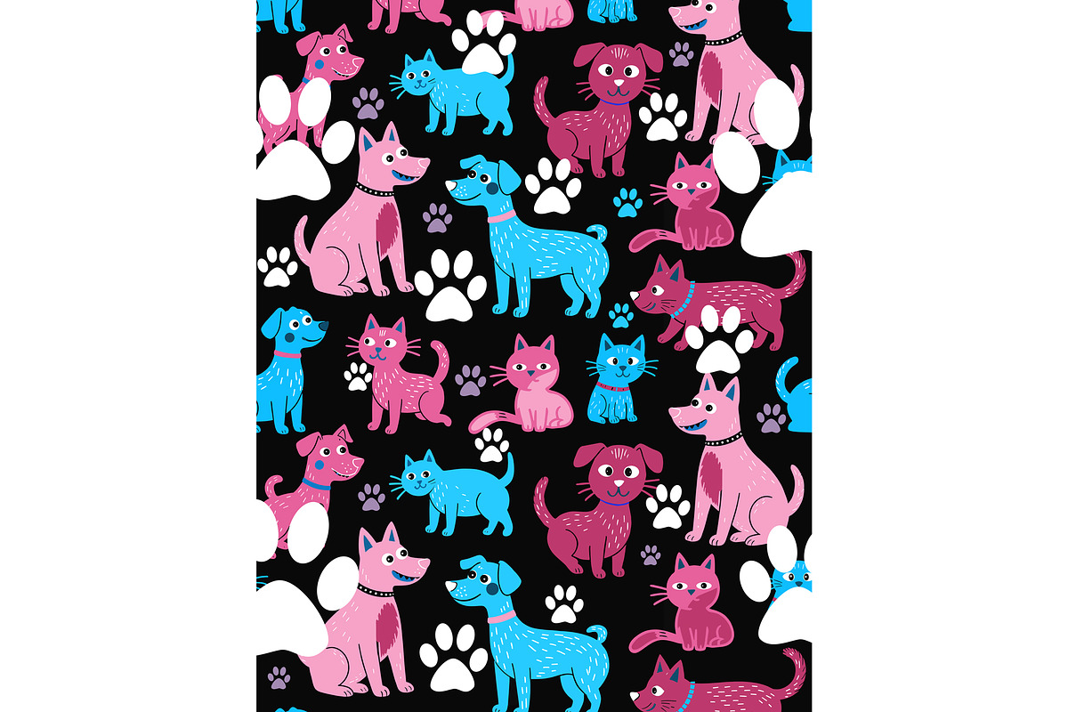 Cat Paw Print, a Background Graphic by Sharon Schwalbe