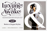 Luxury Wedding Serif Font - Awaline, a Serif Font by Say Studio (Thumbnail 2 of 10)
