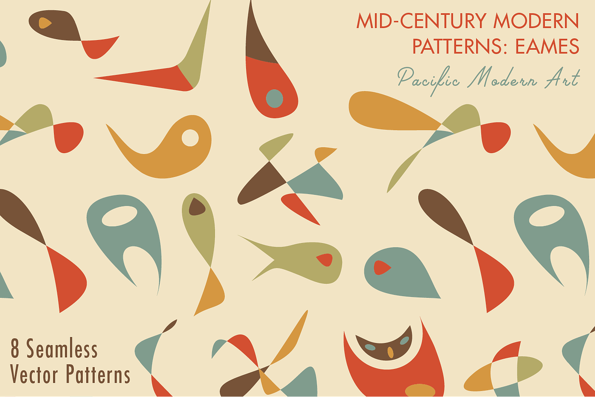 Midcentury Patterns Ultra Bundle, a Pattern Graphic by Pacific Modern Art (Photo 15 of 34)