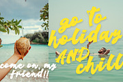 Burning Chucky – Playful Display, a Handwritten Font by Struggle Studio (Thumbnail 3 of 7)