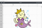 Kawaii Summer cats Beach party SVG, an Animal Illustration by ARTify Illustrations (Thumbnail 8 of 11)