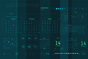 HUD Pro Infographic Elements, an Object Graphic by ConceptCafe (Thumbnail 23 of 30)