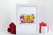 Faux Yarn Mardi Gras Png Crochet Png, an Illustration by DreamPrint404 (Thumbnail 5 of 6)