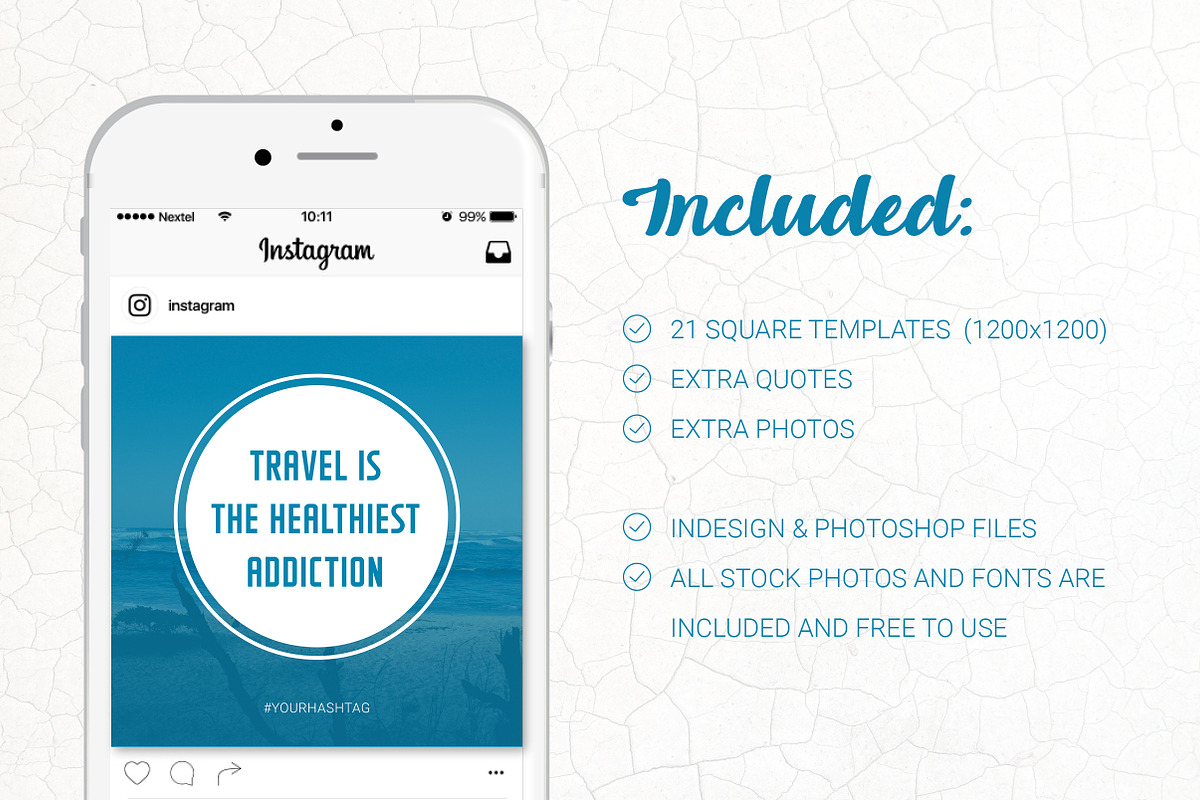 Social Media Quotes - Travel, a Social Media Template by Annemiek van Luinen (Photo 2 of 6)