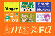 Haose Rodeko Western Slab Serif, a Slab Serif Font by AmorfaType (Thumbnail 12 of 12)