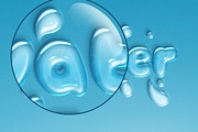 Water Text Effect, a Layer Style Add-On by Evlogiev Studio (Thumbnail 3 of 6)