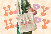 Retro Fall is a stylish retro groovy, a Serif Font by Brown Cupple (Thumbnail 4 of 5)