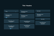 Blank Wireframe Kit, a Templates & Theme by Craftwork (Thumbnail 11 of 11)