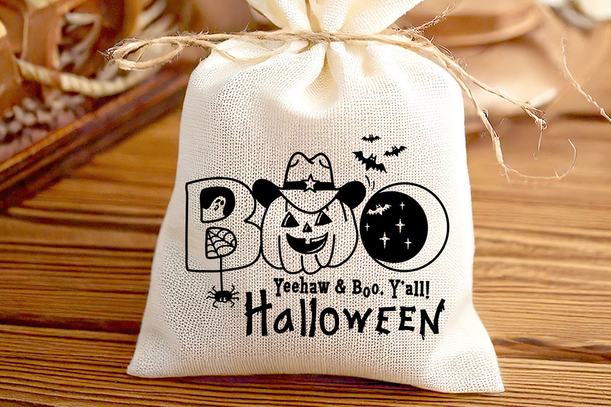 Boo Y'all Halloween Cowboy clipart, a Graphic by TanchaArt (Photo 6 of 6)