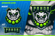 Panda Monk - Mascot & Esport Logo, a Branding & Logo Template by FNR Graphics (Thumbnail 3 of 5)